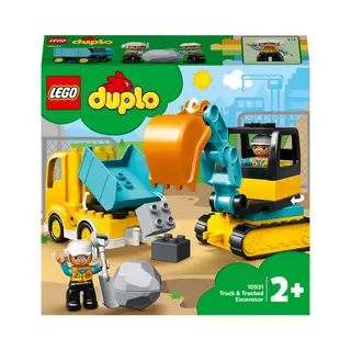 Lego 10931 Duplo Truck & Tracked Excavator