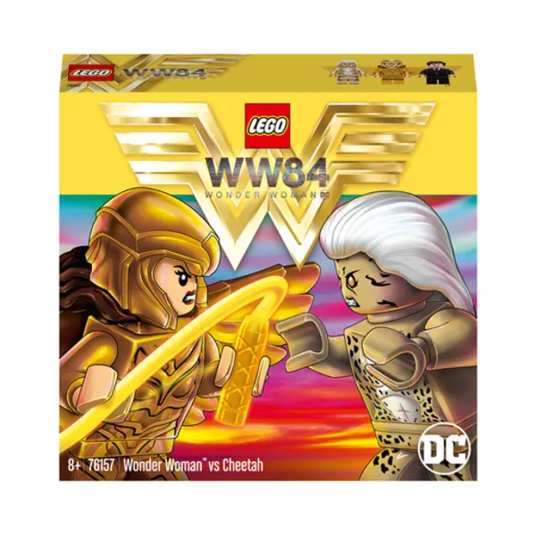 Lego Dc Comics Super Heroes Dc Wonder Woman vs Cheetah Set 76157 thumbnail