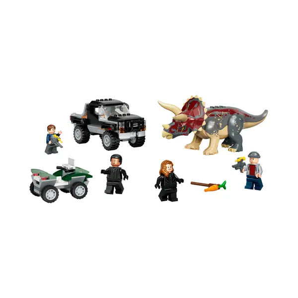Lego 76950 Jurassic World Triceratops-Angriff thumbnail