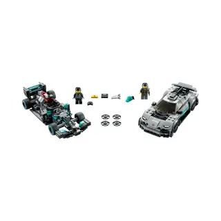 Lego 76909 Speed Champions Mercedes-Amg F1 W12 E Performance & Mercedes-Amg Project One