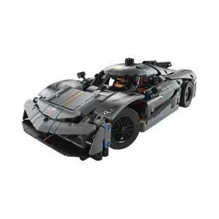 Lego 42173 Technic Koenigsegg Jesko Absolut grijze hypercar