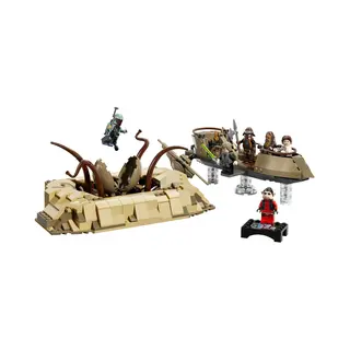 Lego 75396 Star Wars Desert Skiff en Sarlacc-kuil