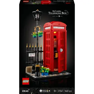 Lego 21347 Ideas Rode Londense telefooncel