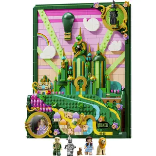 Lego 75685 Emerald City Wandkunst