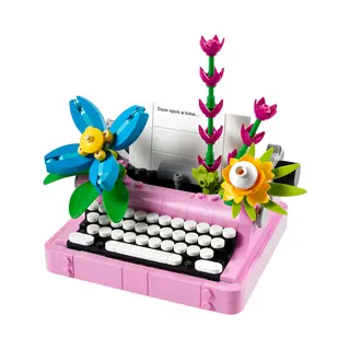 Lego 31169 Creator Typewriter with Flowers