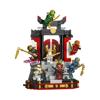 Lego 71866 Ninjago 15-jarig jubileum: Display met ninjapersonages
