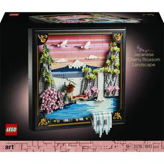 Lego 31218 Art Landschap met Japanse kersenbloesems