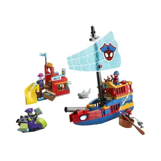 Lego Marvel Super Heroes Team Spidey Pirate Ship 11208