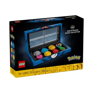 Lego Kanto Region Badge Collection 40892