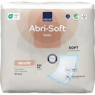 Abena Abri-soft Basic Blau 60 X 90 Cm 1400 Ml