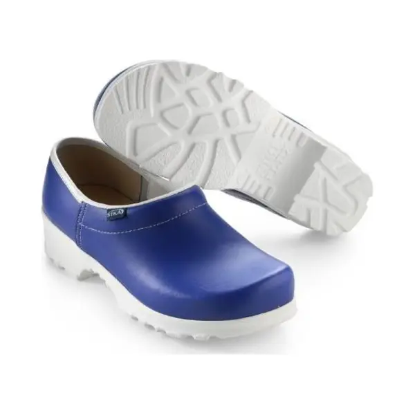 Sika Unisex Flex Schließen Ferse Clog, rutschfeste Pu-Laufsohle, Bequeme Schuhe Für Medizinisches Personal, weiches Fußbett, Permair Leder thumbnail