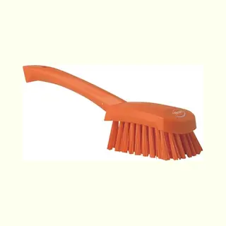 Vikan, Orange Brush, Washing, Stiff, 10", Pp/Pbt, 41927