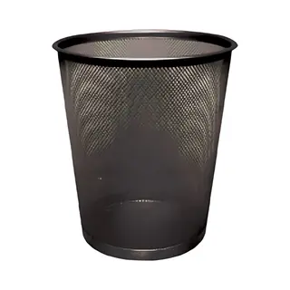 Q-Connect KF00871 waste container Round Black