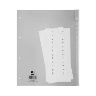 Q-Connect KF01855 schutkaart Polypropyleen (Pp) Grijs