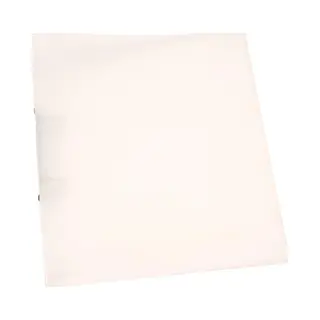 Q-Connect 2 Ring Binder Frosted A4 Clear KF02487
