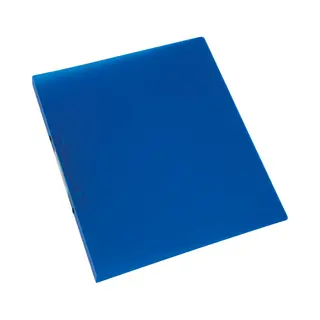 Q-Connect KF02910 Ringbuch - A4, 2-Ring, Dürchmesser 16 Mm, Blau/klar