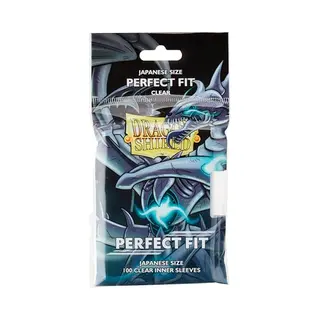 Arcane Tinmen Dragon Shield - Perfect Fit Toploaders Japanese Size Inner Sleeves 100pk - Clear (At-13051)