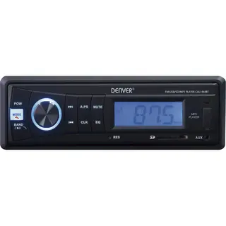 Denver Cau-444BT Auto-Medienempfänger Schwarz 28 W Bluetooth