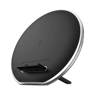 Denver Qi chargers Qi Charging pad Smartphone Schwarz, Silber Usb Kabelloses Aufladen Drinnen, Draußen