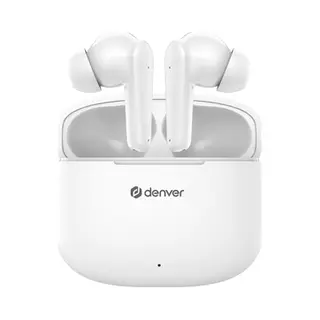 Denver Twe-48W Headset True Wireless Stereo (Tws) In-ear Oproepen/muziek Bluetooth Wit