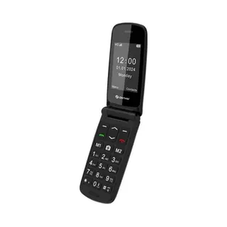 Denver Bas-24800L Handy 6,1 cm (2.4") Schwarz Seniorentelefon