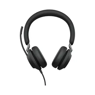 Jabra Evolve2 40 Headset Bedraad Hoofdband Kantoor/callcenter Usb Type-C Bluetooth Zwart