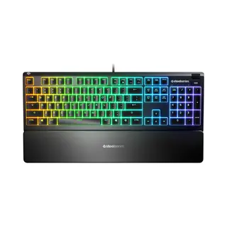 Steelseries Apex 3 toetsenbord Gamen Usb Azerty Frans Zwart