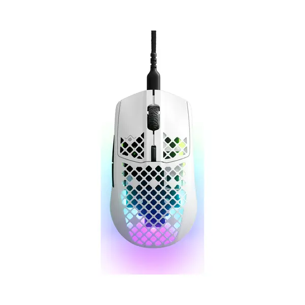 Steelseries Aerox 3 muis Gamen Rechtshandig Usb Type-C Optisch 8500 Dpi thumbnail