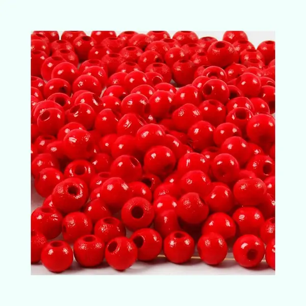 Creativ company Cc Houten Kralen 5 Mm Rood 150 Stuks thumbnail