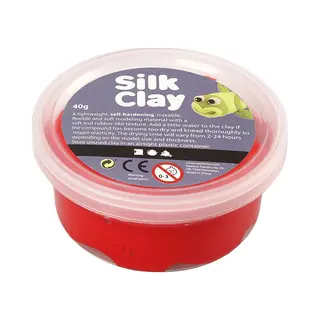 Silk Clay®, Rood, 40gr [Hob-79104]