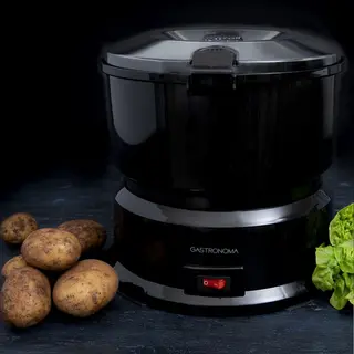 Gastronoma 18220001 elektrische schilmachine Vrijstaand Elektrische aardappeldunschiller