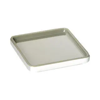 Pantone Serveerschaal - S - Vierkant - 8 X 8 X 1, 3 Cm - Tea 16-0213 - Licht Groen