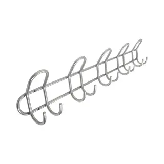 Home It® Kapstok Met 5 Haken Ø8 Mm X 68, 5×6, 5 X 13 Cm Satijn