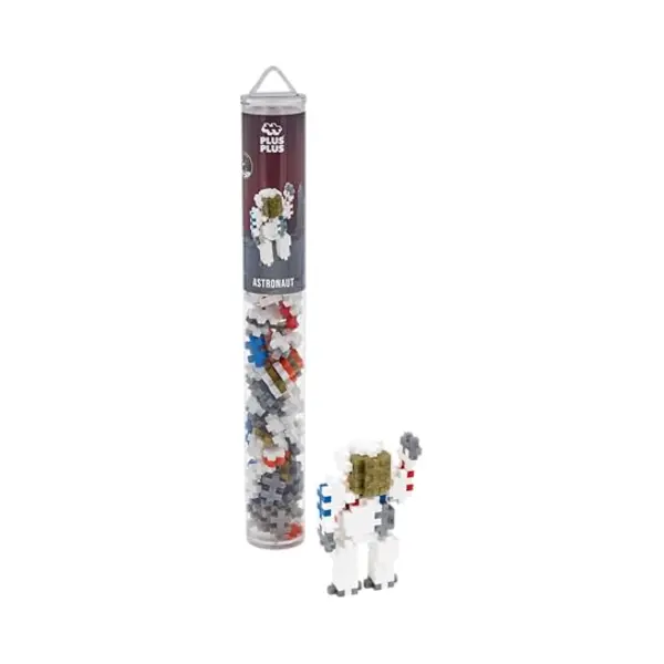 Plus Plus Plus Building Blocks Toy - Kids Astronaut Space Toys, Creative Construction Learning Resources And Stem Play For Home And Travel - Girls And Boys Toys thumbnail