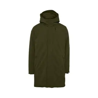 KnowledgeCotton Apparel Jacke Dunkelgrün - Größe L