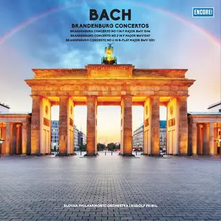 Coast2Coast Slovak Philarmonic Orchestra, Rudolf Pribil - Brandenbug Concertos (Lp)