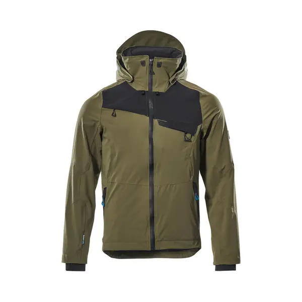 Mascot 17001-411-3309 Outer Shell Jacket Jacke Schwarz, Grün thumbnail