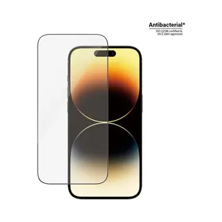 PanzerGlass ® Displayschutz iPhone 14 Pro | Ultra-Wide Fit m. EasyAligner