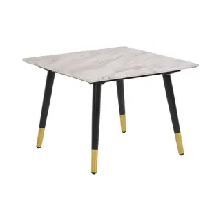 Notio Living Monza|Bijzettafel Marmer Zwart Goud