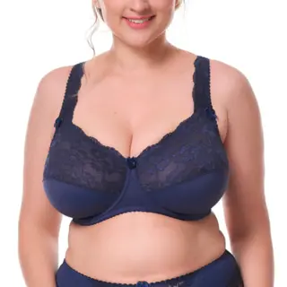 Plaisir by Ulsoe 90F Donkerblauw Beate Bh Grote Maat