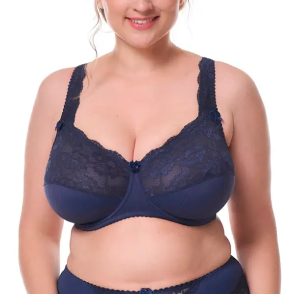 Plaisir by Ulsoe 90F Donkerblauw Beate Bh Grote Maat thumbnail