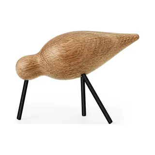 Normann Copenhagen - Dekoration Shorebird - Holz Natur - Massive Eiche - Designer Sigurjón Pálsson