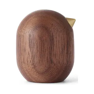 Normann Copenhagen - Figurine Shorebird - Natural Wood - Solid Walnut - Designer Jan Christian Delfs