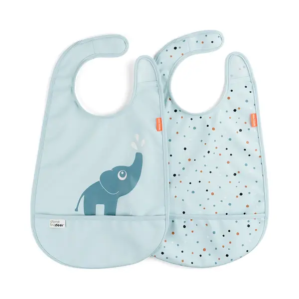 Done By Deer Slabbetje Set Van 2 - Elphee Blue thumbnail