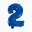 Blauw