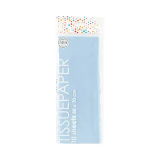globos Tissuepapier 10 Vellen Baby Blauw, 50x70cm