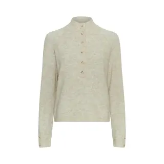 Msch Copenhagen Trui 'Milania Hope' Beige Gemêleerd