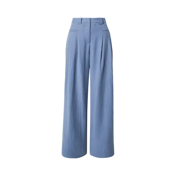Msch Copenhagen Bandplooibroek 'Frode' Blauw thumbnail