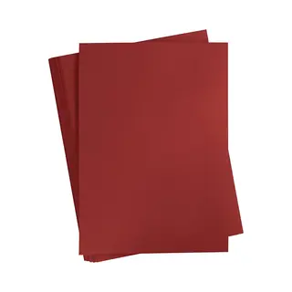 Creativ company Rood Karton 180 Grams - Rood A2 Karton - Hobbykarton - Stevig Rood Papier - A2 Rood Papier 180 Grams - Knutselpapier Knutselkarton - Bordeaux Rood -