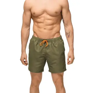 Danish Endurance Lichte En Comfortabele Zwemshorts Voor Heren, Sneldrogend, Olijfgroen